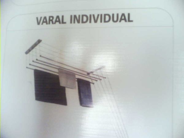 varal de teto individual